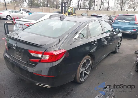 2022 Honda Accord Sport from USA, damaged, VIN 1HGCV1F37NA122587